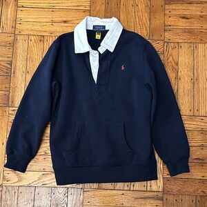 Polo by Ralph Lauren Navy and White Kids Polo Shirt